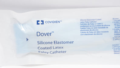 Covidien 402714 Dover Silicone Elastomer Coated Foley Cath. 2 Way, 5ml, 14Fr/Ch